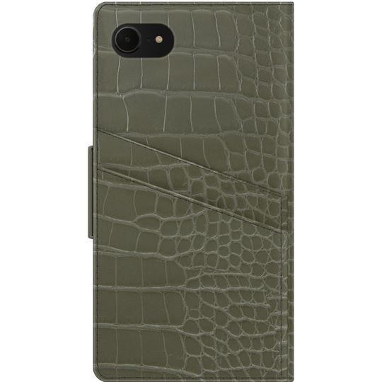 iDeal of Sweden iPhone 8/7/6/6s/SE Atelier Wallet Khaki Croco