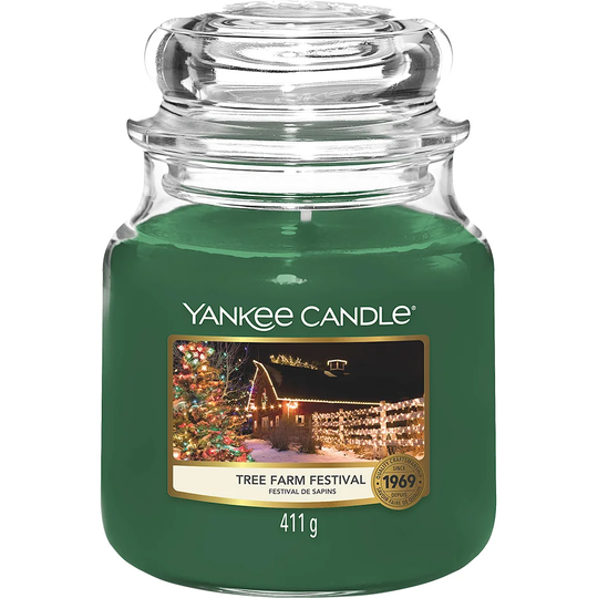 Tree Farm Festival, 411 g Yankee Candle Doftljus