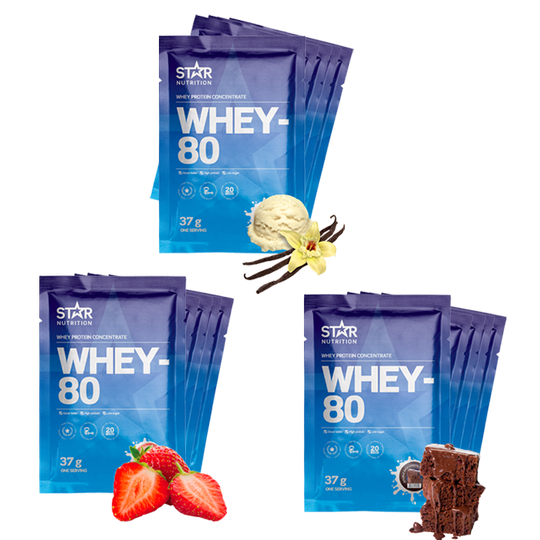 15 x Whey-80 One Serving, 37 g
