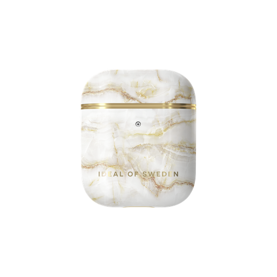 iDeal of Sweden Fashion AirPods Case Golden Pearl Marble