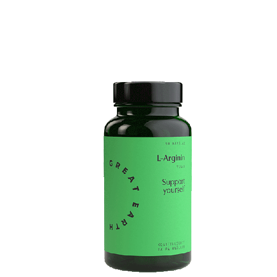 L-Arginine 500 mg, 90 kapslar