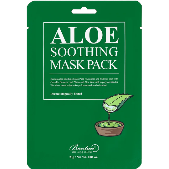 Aloe Soothing Mask Pack, 23 ml Benton Ansiktsmask