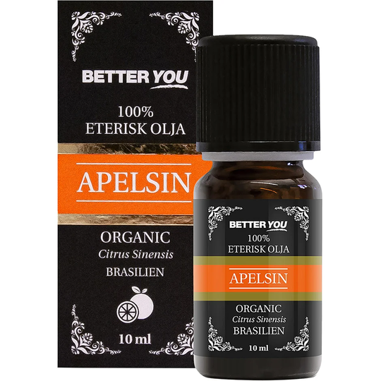 Apelsinolja EKO Eterisk, 10 ml Better You Kroppsolja