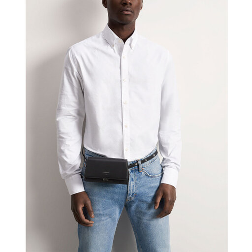 FENALD shirt stand-up collar
