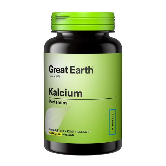 Great Earth Kalcium 120 tabletter