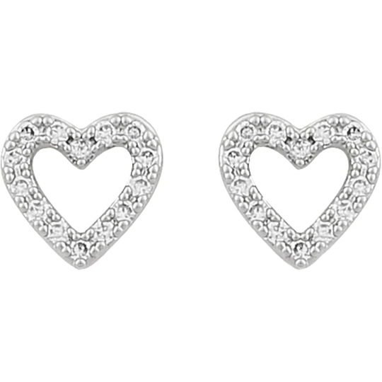 Valentina small ear s/clear, Snö of Sweden Örhängen