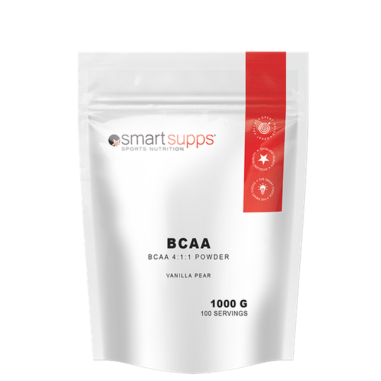 SmartSupps BCAA, Vanilla Pear, 1 kilo