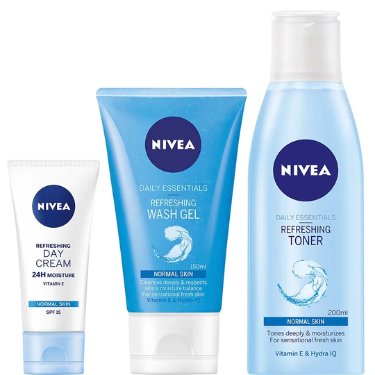 Skin Regimen For Normal Skin, Nivea Set / Boxar