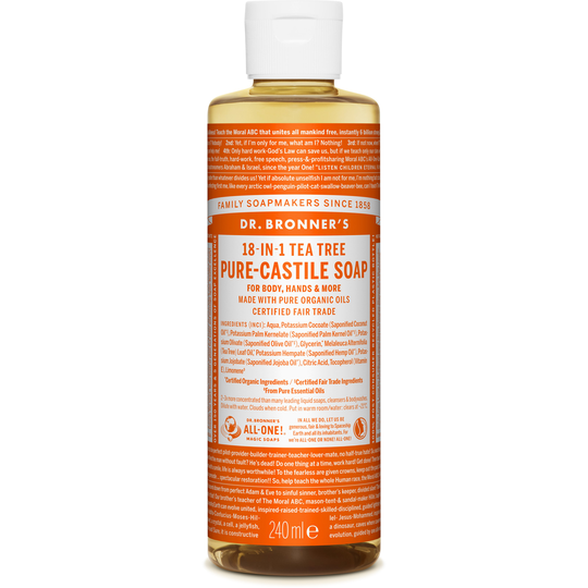 Dr.Bronner's Liquid Soaps Teatree 236 ml