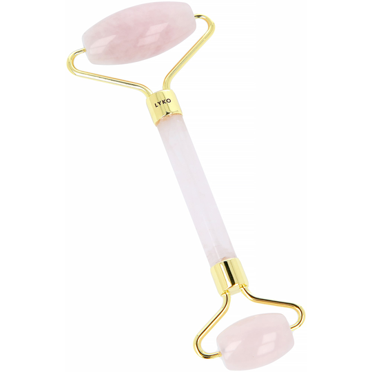LYKO Rock N Roll Quartz Roller Sten av Rosen Kvarts
