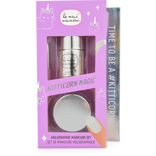Le Mini Macaron Manicure Set Holographic