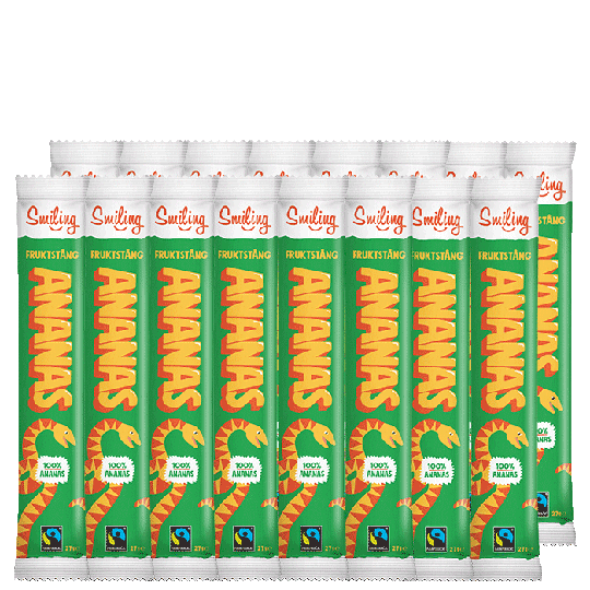 16 x Smiling Fruktstång, 27 g
