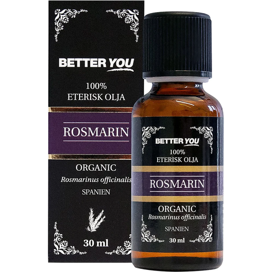 Rosmarinolja EKO Eterisk, 10 ml Better You Kroppsolja