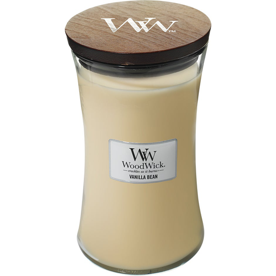 Vanilla Bean, WoodWick Doftljus