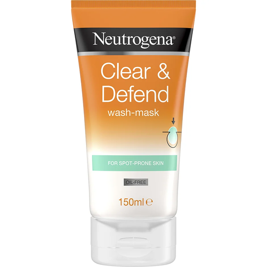 Neutrogena Clear & Defend Wash-Mask, 150 ml Neutrogena Ansiktsmask
