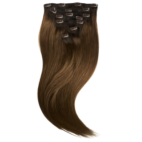 Rapunzel of Sweden Clip-on set Original 7 pieces 50 cm R2.3/5.0 Chocol