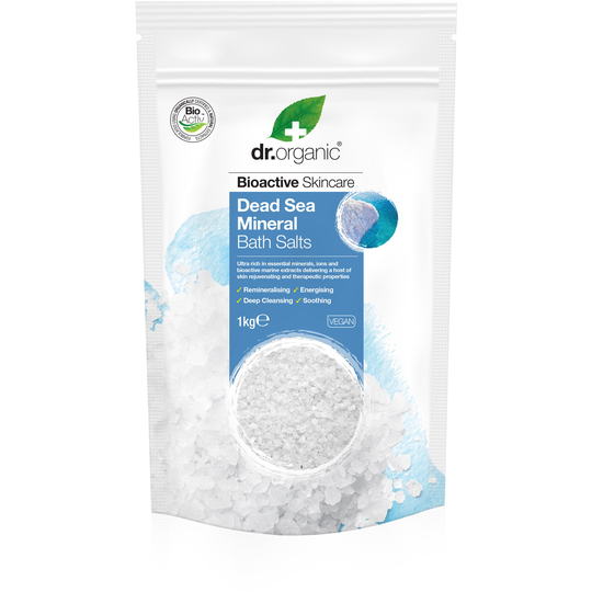 Dr Organic Dead Sea Minerals Bath Salt 1000 g