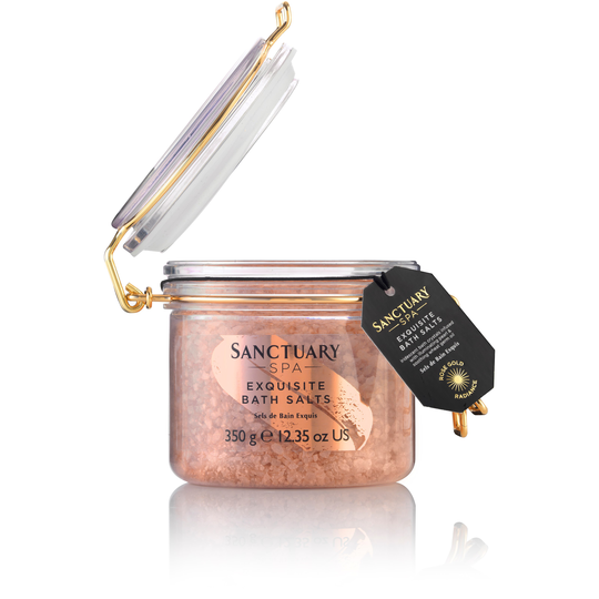 Sanctuary Rose Gold Radiance Bath Salt