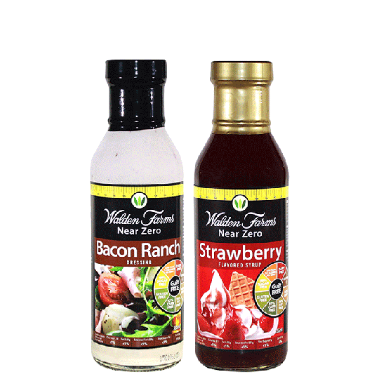 2 x Walden Farms products