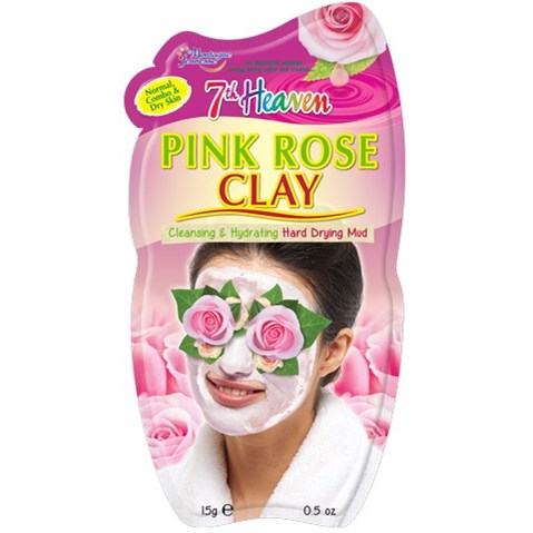 Montagne Jeunesse 7Th Heaven Pink Rose Clay Face Mask 15 g