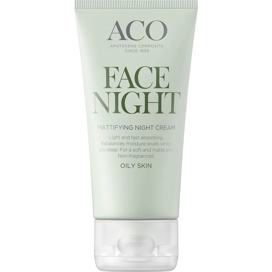 Aco Face Mattifying Night Cream Nattkräm 50 ml
