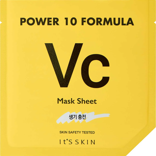 Power 10 Formula Sheet Mask VC, It'S SKIN Ansiktsmask
