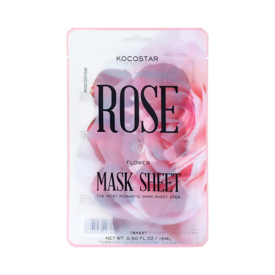 KOCOSTAR Flower Mask Sheet Rose (6 flowers)