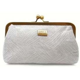 PIPOLS BAZAAR Crissa Velvet Light Shimmer Metal Frame
