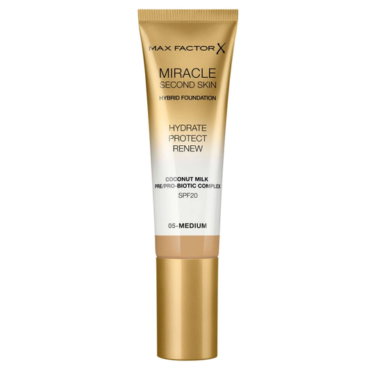 Max Factor Miracle Second Skin Foundation 05 Medium