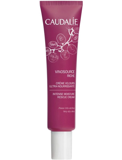 Caudalie Vinosource Intense Moisture Rescue Cream - Very Dry Skin (40ml)