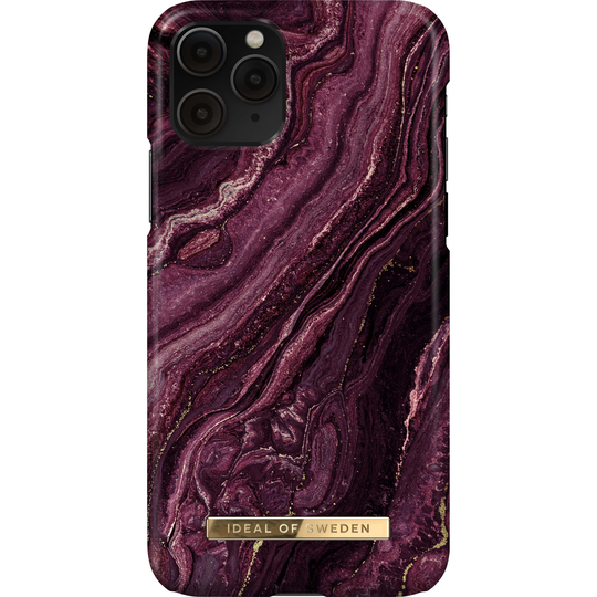 iDeal of Sweden iPhone 11 Pro/XS/X Fashion Case Golden Plum