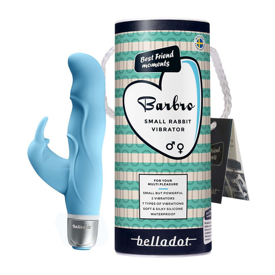 Belladot Barbro Small Rabbit Vibrator Blue