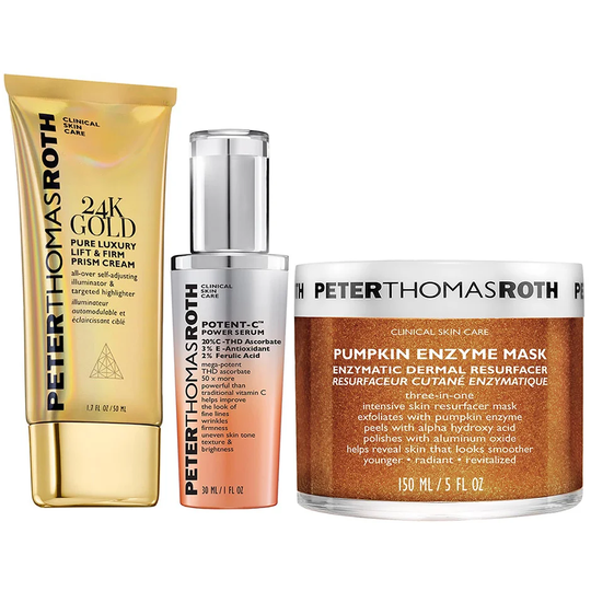 Let Your Skin Glow, Peter Thomas Roth Set / Boxar