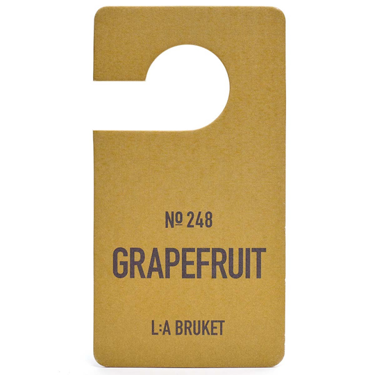 L:A Bruket 248 Fragrance Tag Grapefruit