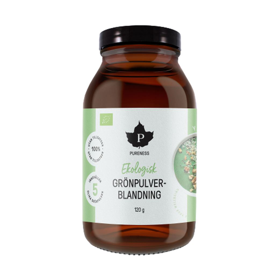 Pureness Ekologiska Grönpulverblandning 120g