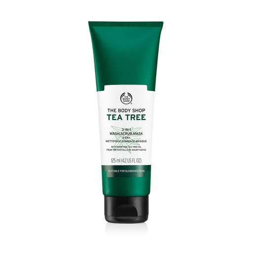 Tea Tree 3-in-1 Wash Scrub Mask