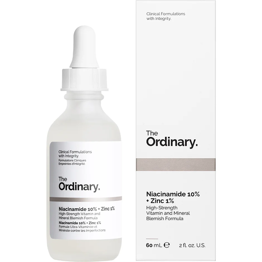 Niacinamide 10% + Zinc 1%, 60 ml The Ordinary Serum & Ansiktsolja