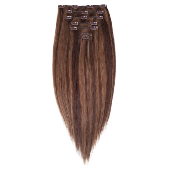 Rapunzel of Sweden Clip-on set Original 7 pieces 60 cm M2.3/5.0 Chocol