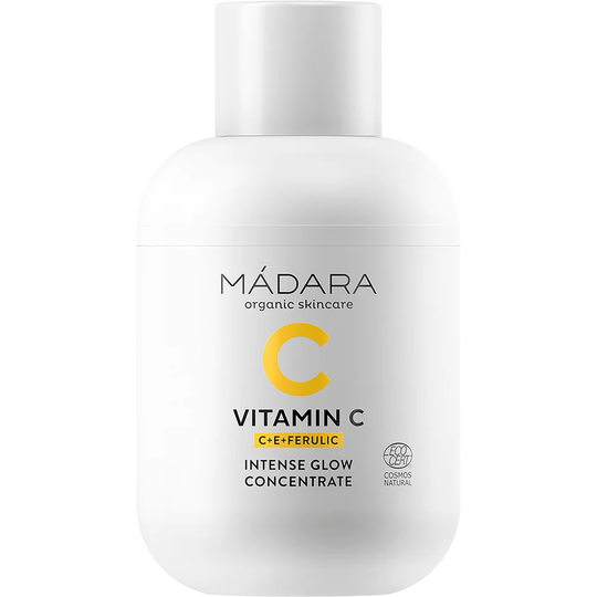 Vitamin C+E+Ferulic Intense Glow Concentrate, 30 ml MÁDARA ecocosmetics Serum & Ansiktsolja