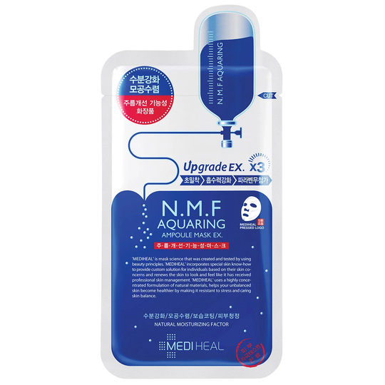 N.M.F Aquaring Ampoule Mask, Mediheal K-Beauty