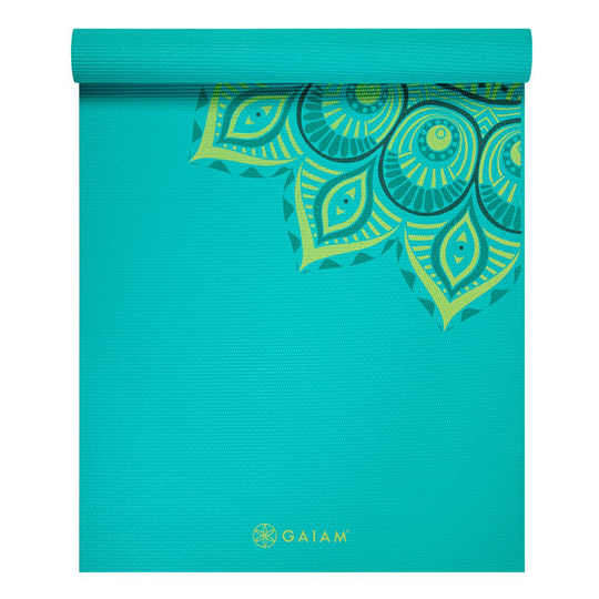 GAIAM Capri 6mm Premium Printed Yoga Mat 1 st