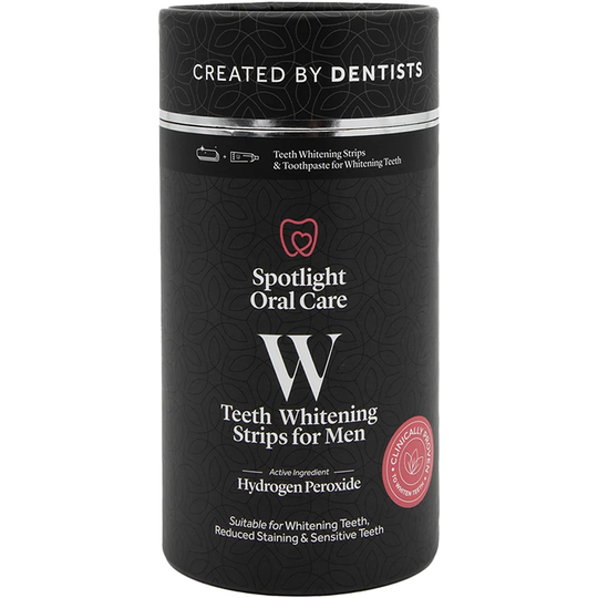 Men's Teeth Whitening Strips, Spotlight Oral Care Tandblekning