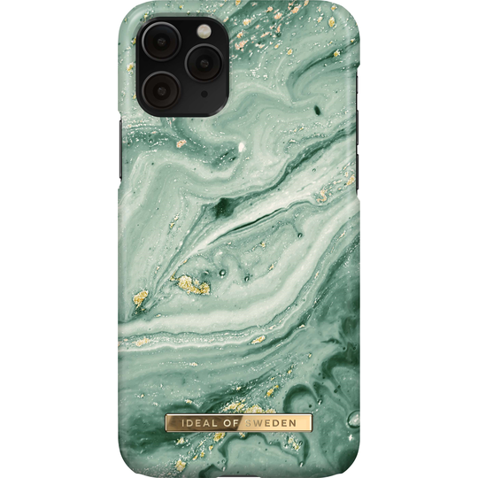 iDeal of Sweden iPhone 11 Pro/XS/X Fashion Case Mint Swirl Marble