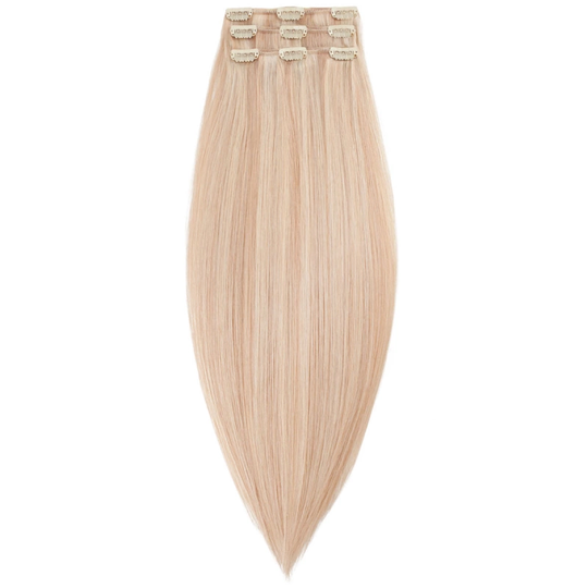 Rapunzel of Sweden Clip-On Set Original 3 Pieces M7.5/10.8 Scandinavian Blonde 50cm