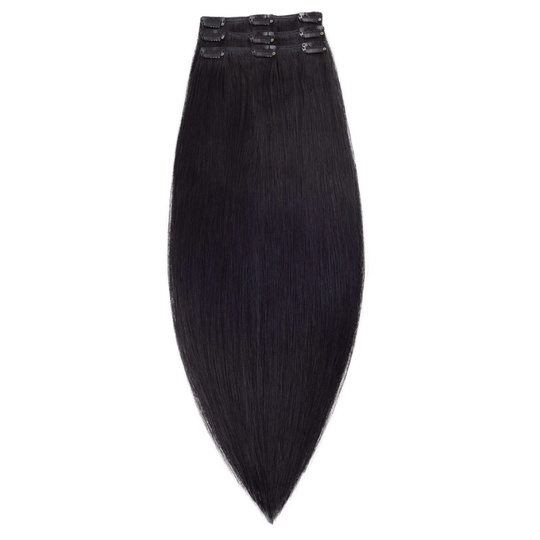 Rapunzel of Sweden Clip-On Set Original 3 Pieces 1.0 Black 50cm