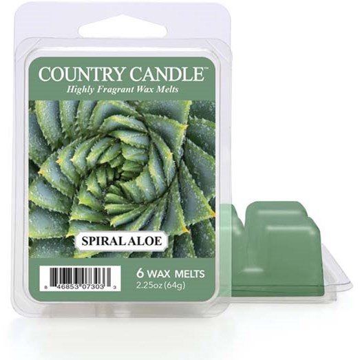 Country Candle Wax Melts Spiral Aloe 64 g