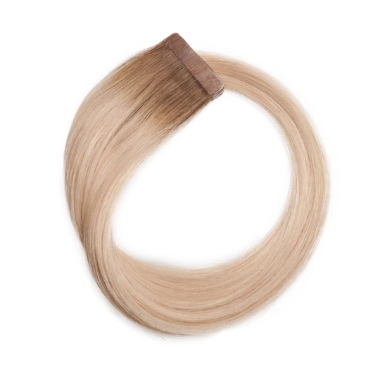 Rapunzel of Sweden Quick & Easy Original Straight R7.3/10.8 Cendre Ash Blonde Root 50cm