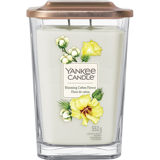 Blooming Cotton Flower, 552 g Yankee Candle Doftljus