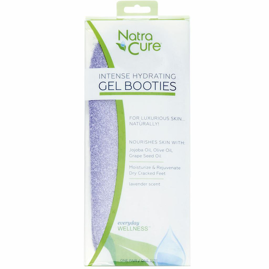NatraCure Spa Booties Lila 1 par