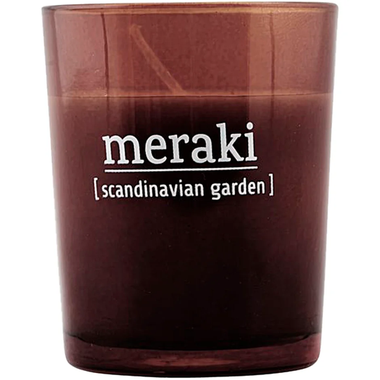 Scandinavian Garden Scented Candle, Meraki Doftljus